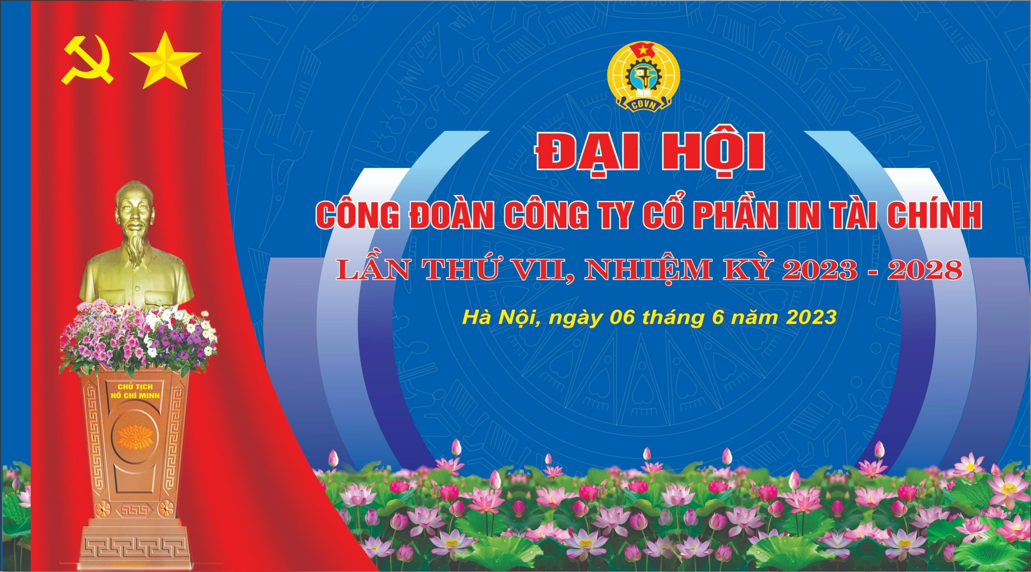 Đại hội công đoàn Công ty CP in tài chính nhiệm kỳ 2023-2028